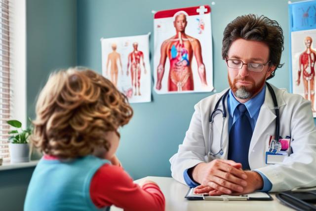 A life-like real serene, professional hospital conference space for discussing Errors in Pediatric Diagnosis and Pediatric Misdiagnosis