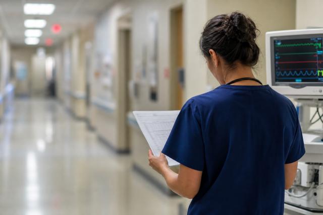 Emergency Room Nursing Station Chart Review